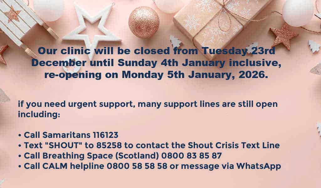 Christmas holiday notification banner